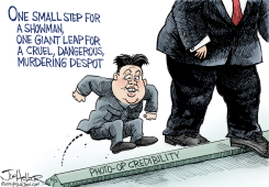 NORTH KOREA by Joe Heller