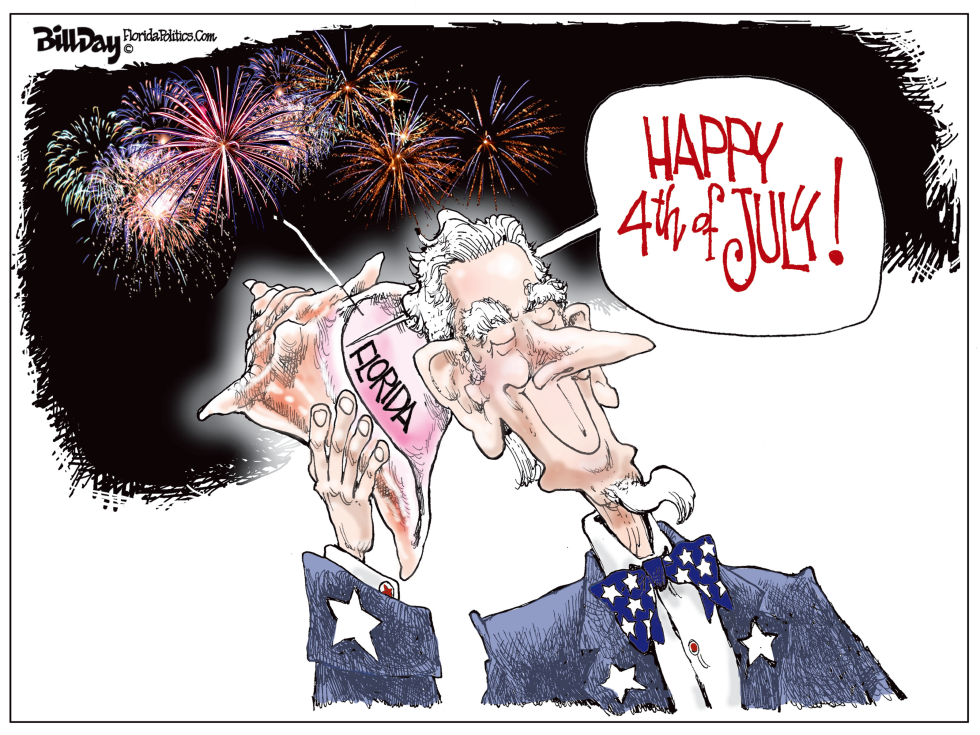  FLORIDA 4TH OF JULY by Bill Day