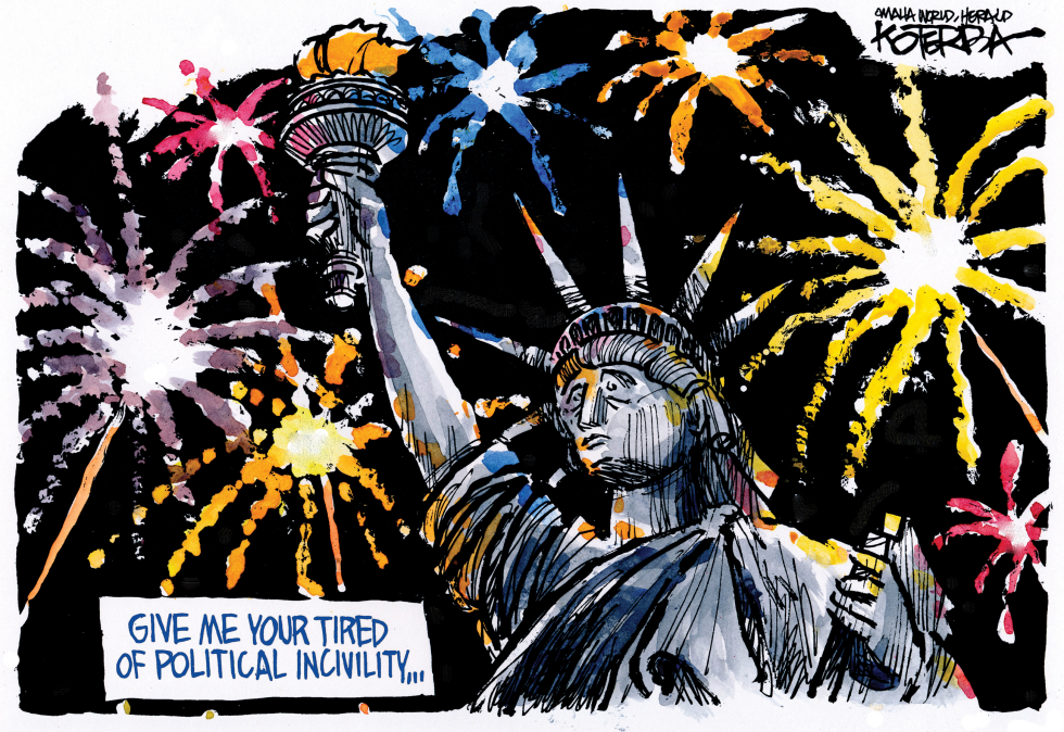  A 4TH OF JULY WISH by Jeff Koterba