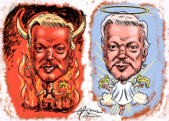 JULIAN DEVIL OR SAINT by Guy Parsons