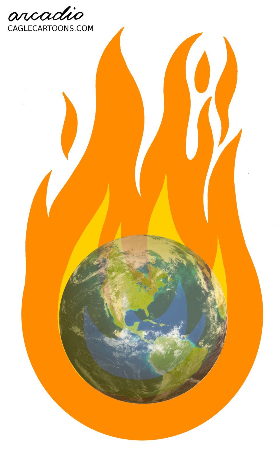 Nuestro planeta bajo fuego