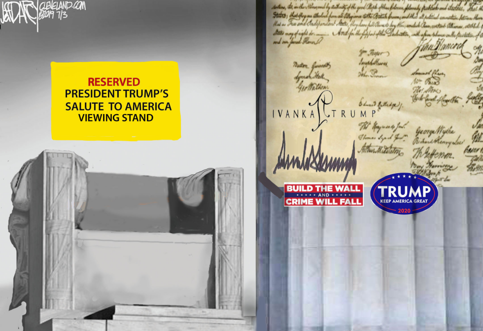 Trump Lincoln Memorial Takeover for 4th