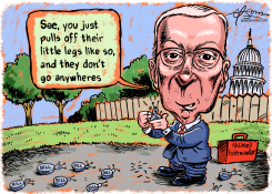 MITCH STOPS EVERYTHING by Guy Parsons