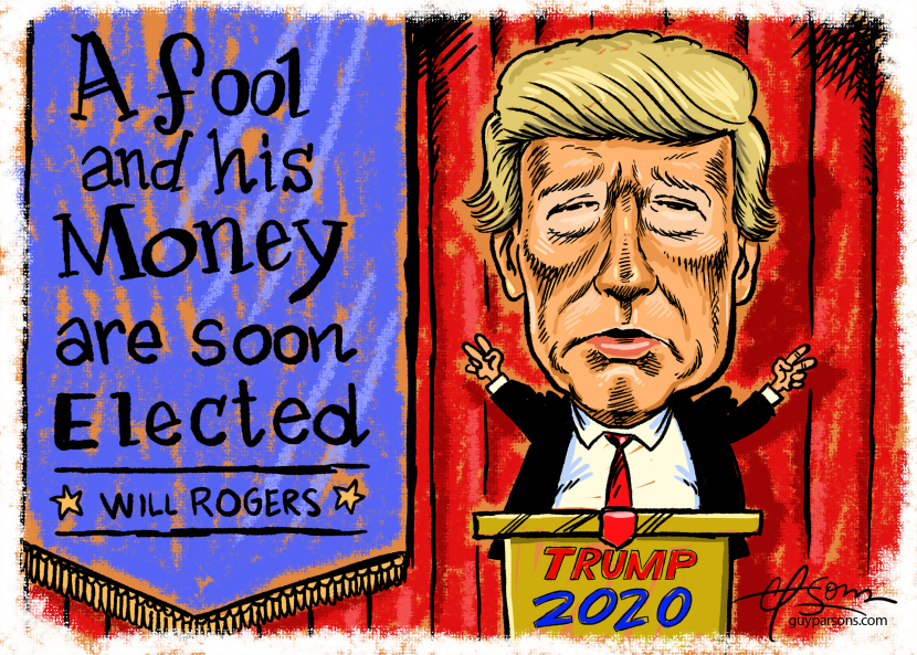 A fool and his money