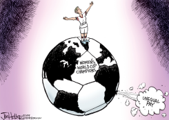 WORLD CUP by Joe Heller