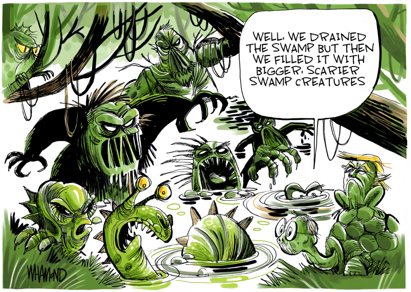 Swamp creatures
