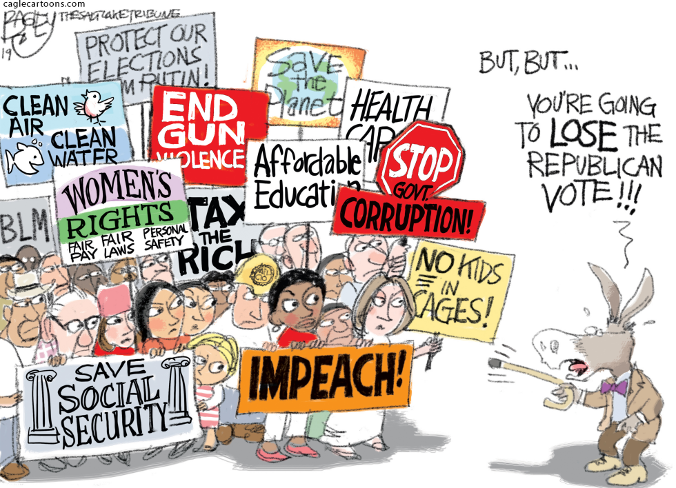  DUMB DEMS by Pat Bagley