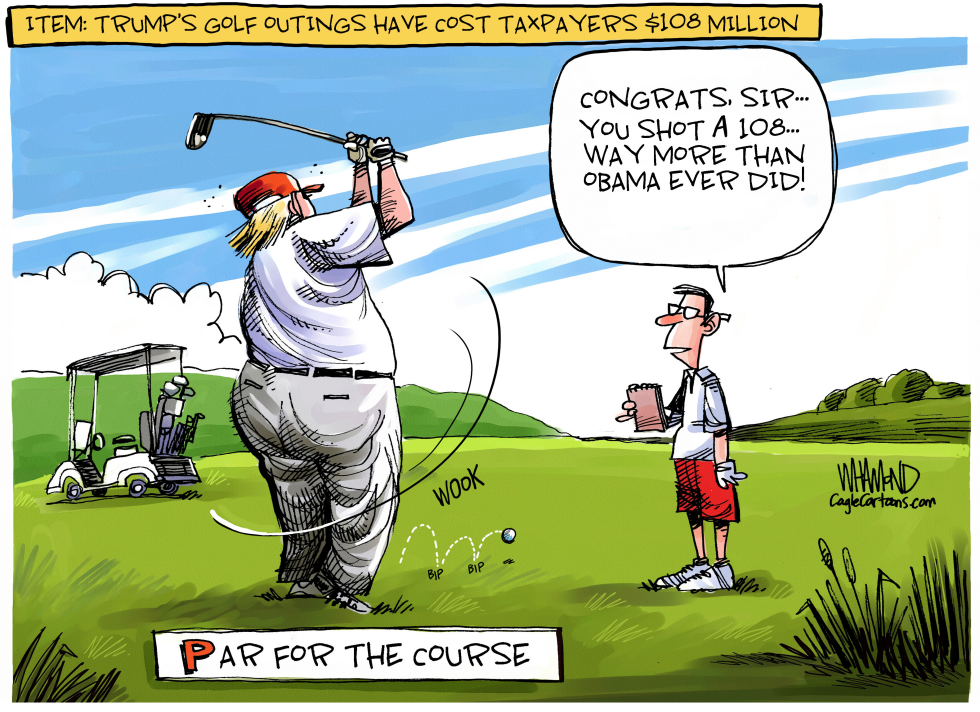  PAR FOR THE COURSE by Dave Whamond