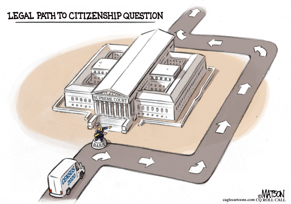  LEGAL PATH TO CENSUS CITIZENSHIP QUESTION by R.J. Matson