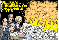 HUMAN RIGHTS PANEL by Monte Wolverton