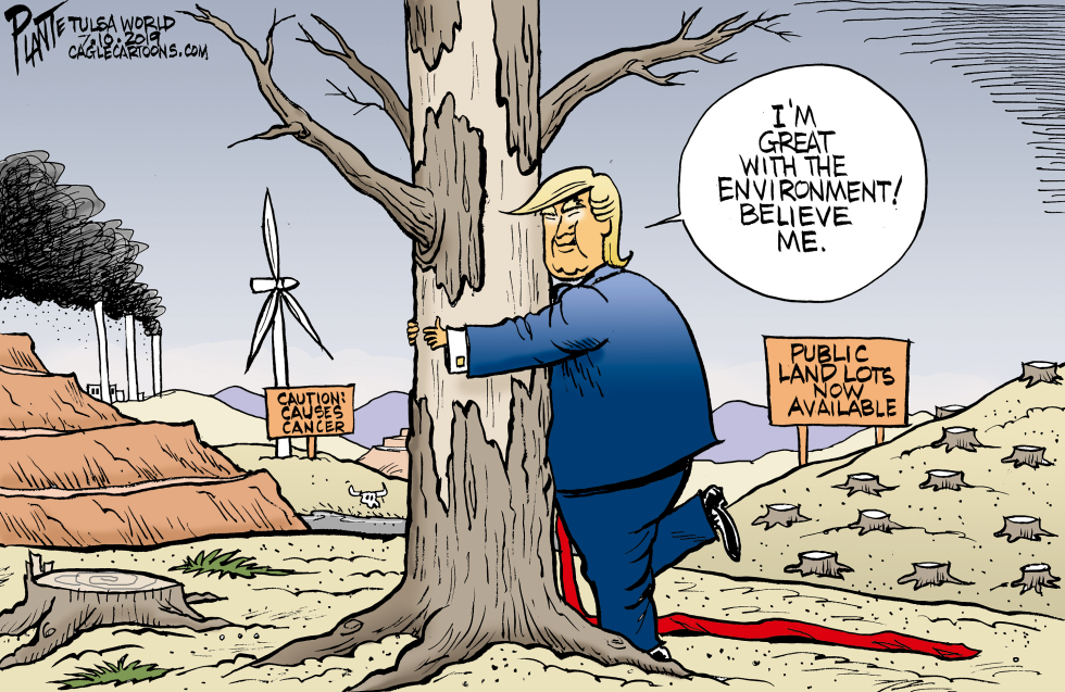  TRUMP AND THE ENVIRONMENT by Bruce Plante