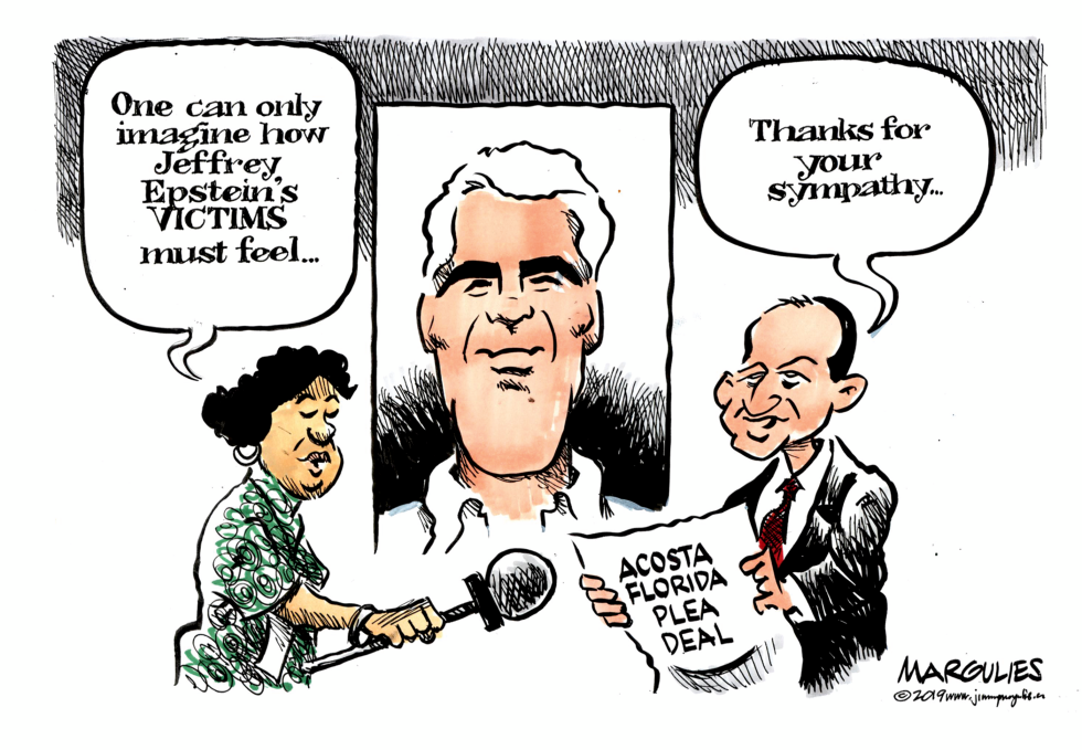 Jeffrey Epstein and Alexander Acosta