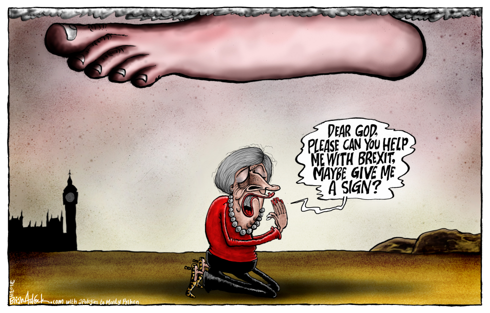 Theresa May Requests Divine Guidance