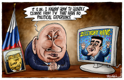 ZELENSKY WINS UKRANIAN ELECTION by Brian Adcock