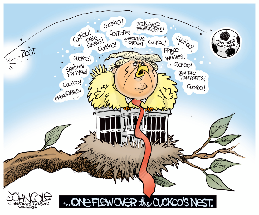 Trump and World Cup champs