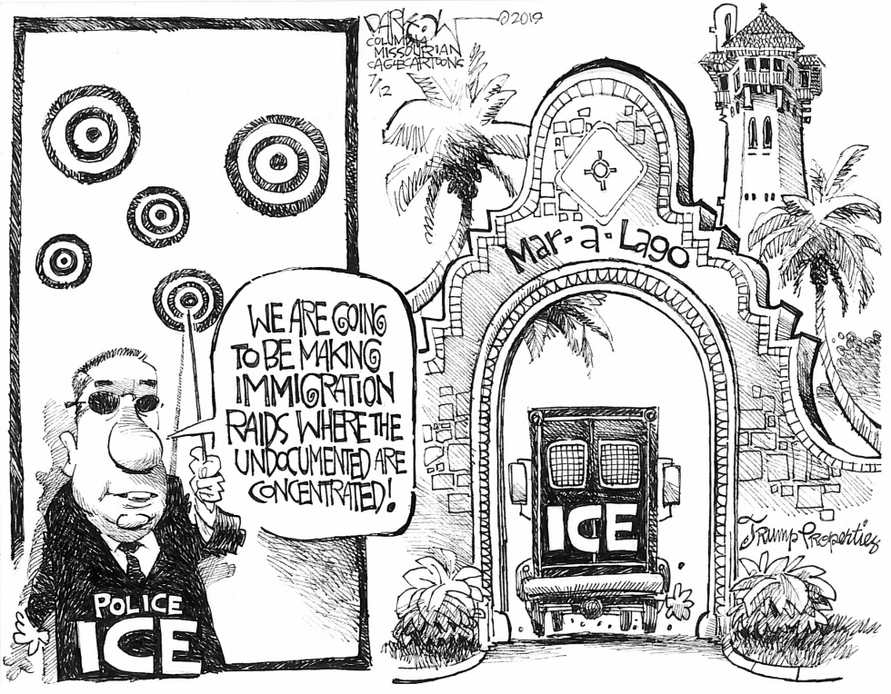  IMMIGRATION RAIDS by John Darkow