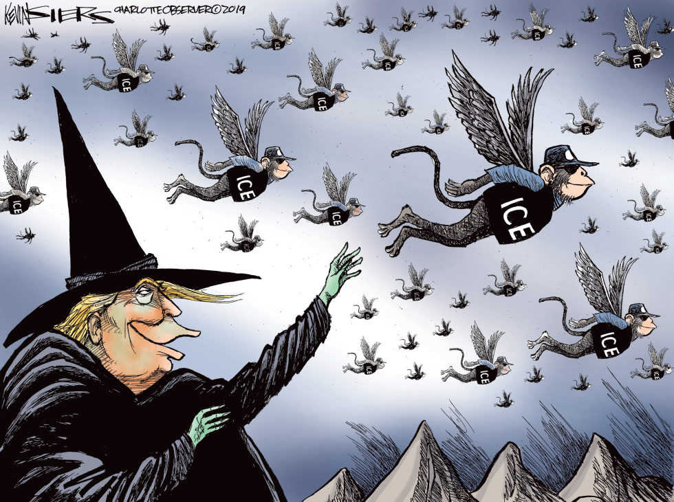  ICE RAIDS by Kevin Siers