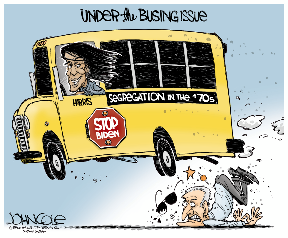  HARRIS BIDEN AND BUSING by John Cole