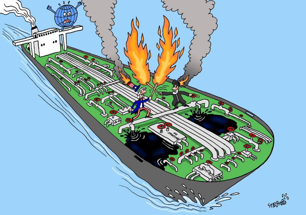 Rising tension in the Ormuz Strait