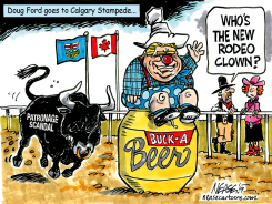 RODEO CLOWN by Steve Nease
