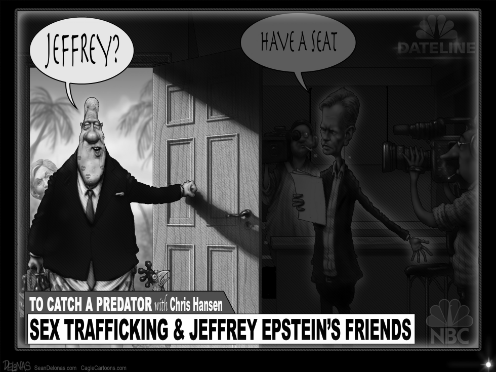  JEFFREY EPSTEINCLINTON by Sean Delonas