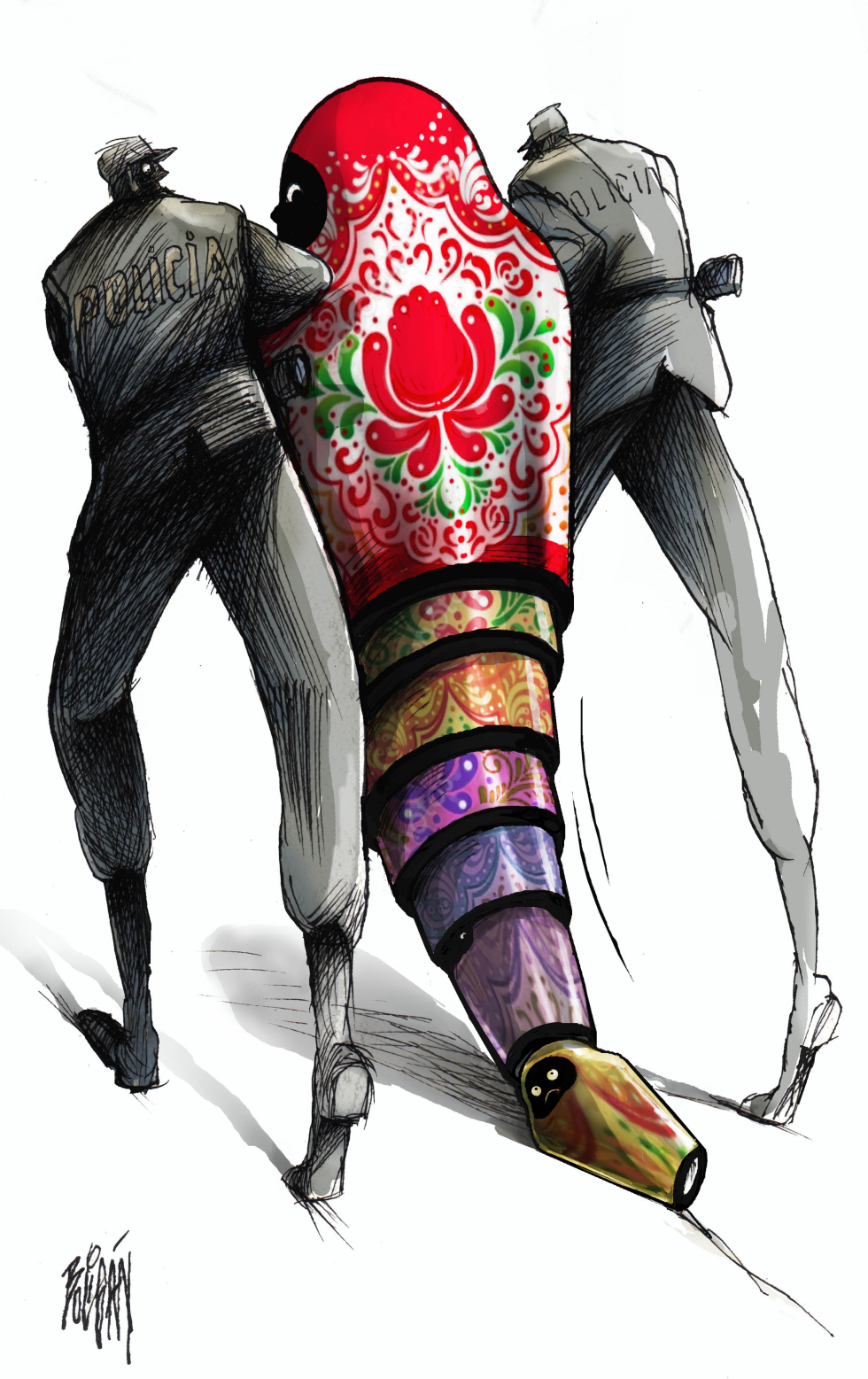 Corrupción con efecto Matrioshka