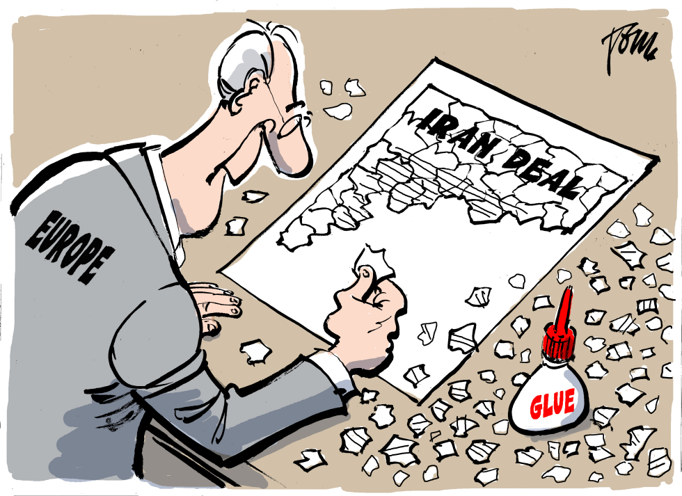  EUROPE AND IRAN DEAL by Tom Janssen