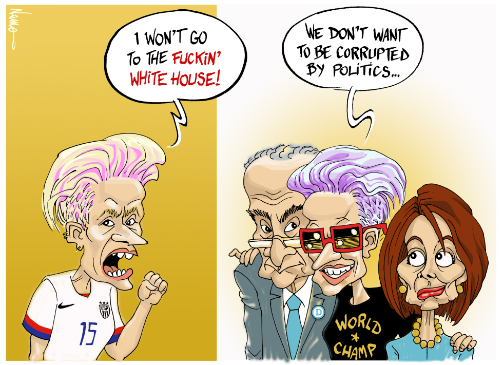 Champ Rapinoe Sporting Politics