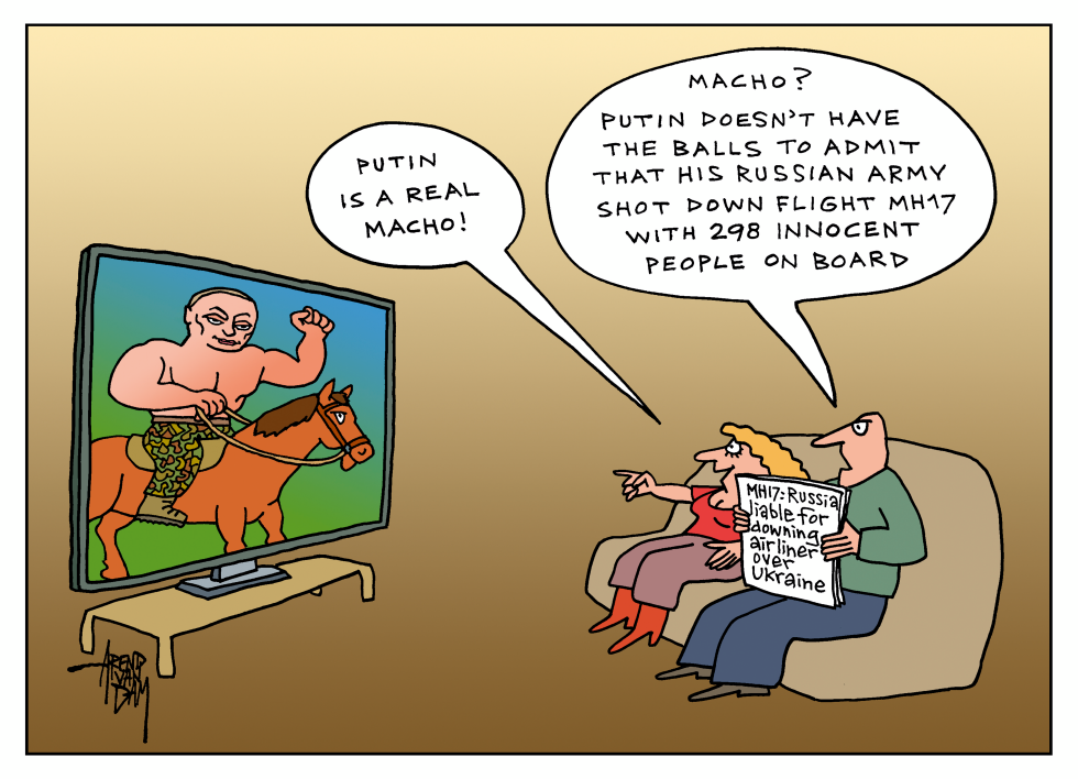 Putin not macho