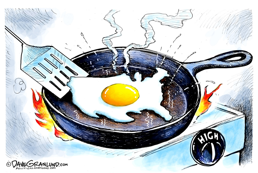 High heat in USA