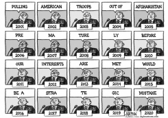 NO TIME FOR TROOPS TO LEAVE AFGHANISTAN by R.J. Matson