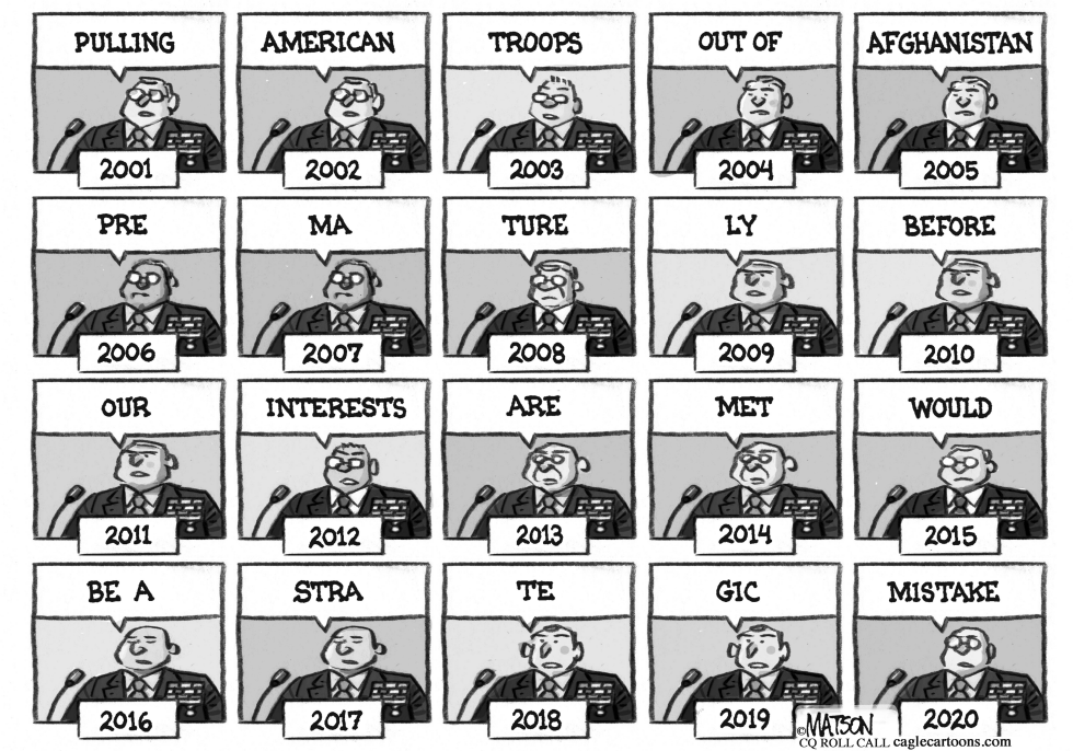 No Time For Troops To Leave Afghanistan