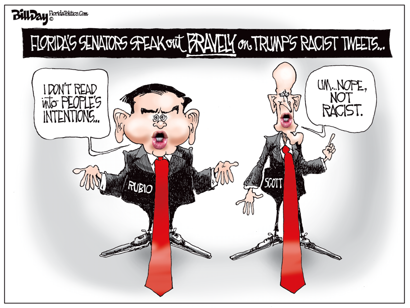 Florida Senators on Trump Tweets