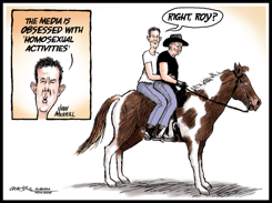 OUTHOMOPHOBING ROY MOORE by J.D. Crowe
