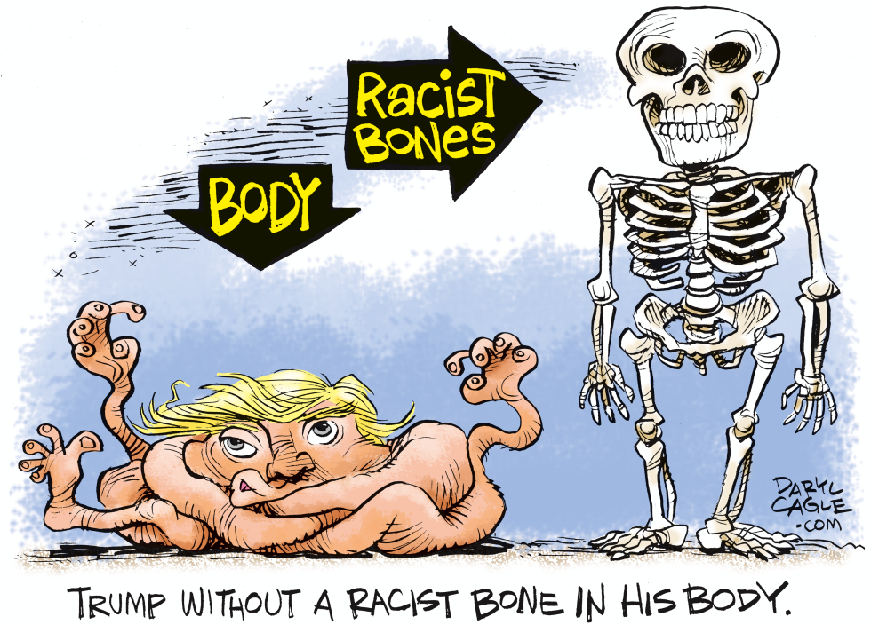 No Racist Bones in Trump
