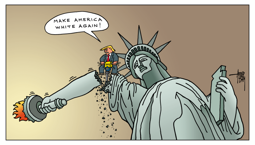 make America white again