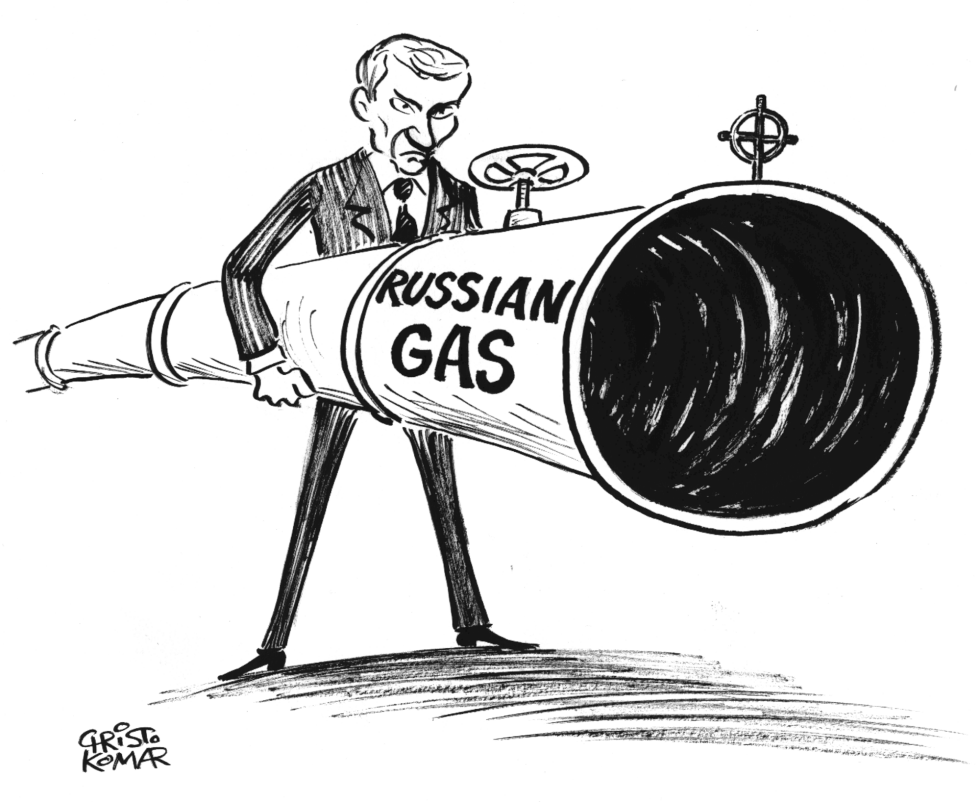 Putin's weapon - B&W
