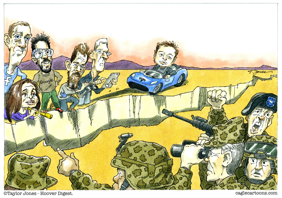 Silicon Valley Pentagon divide
