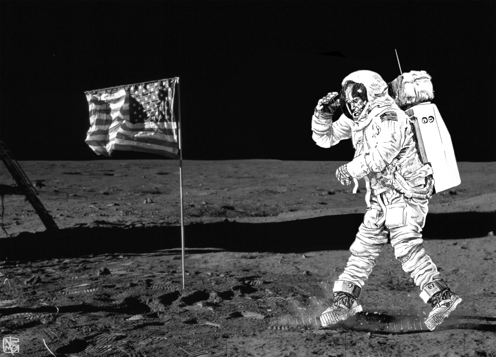 Moonwalk Salute