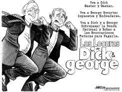 LAS LOCURAS DE DICK & GEORGE by R.J. Matson