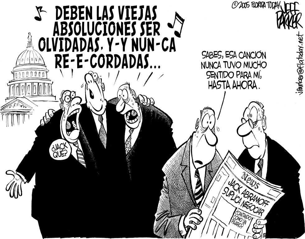  LOS VIEJOS TIEMPOS EN WASHINGTON by Parker