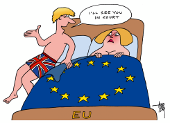 BORIS JOHNSON by Arend Van Dam