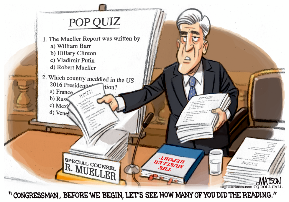 Mueller Report Pop Quiz