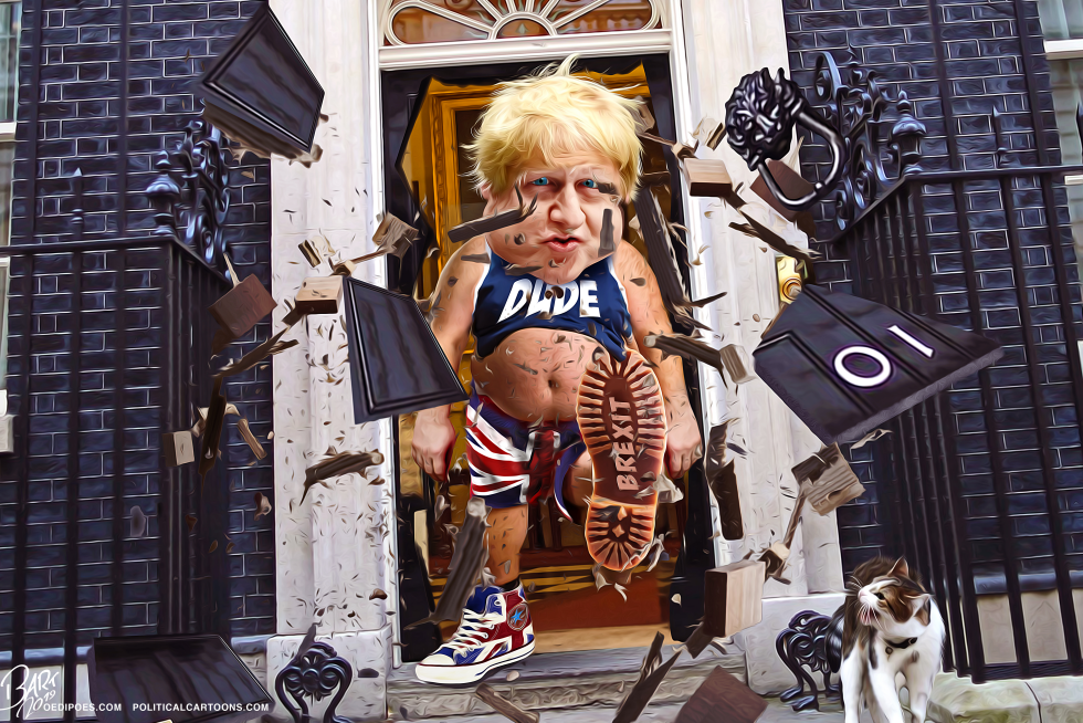  BORIS JOHNSON PRIME MINISTER by Bart van Leeuwen