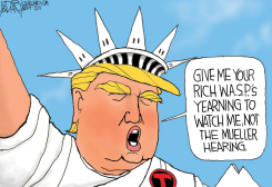 TRUMP RACISM AND MUELLER HEARING by Jeff Darcy