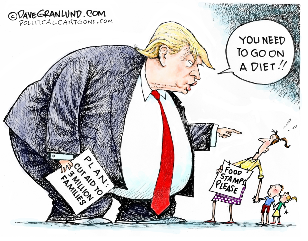 Trump Plan Would Cut Food Aid for Three Million Families