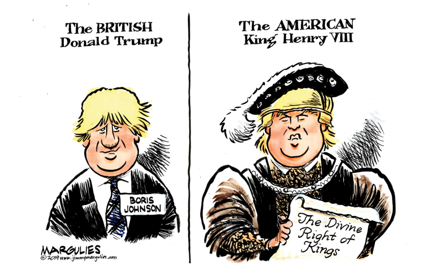 Boris Johnson and Donald Trump