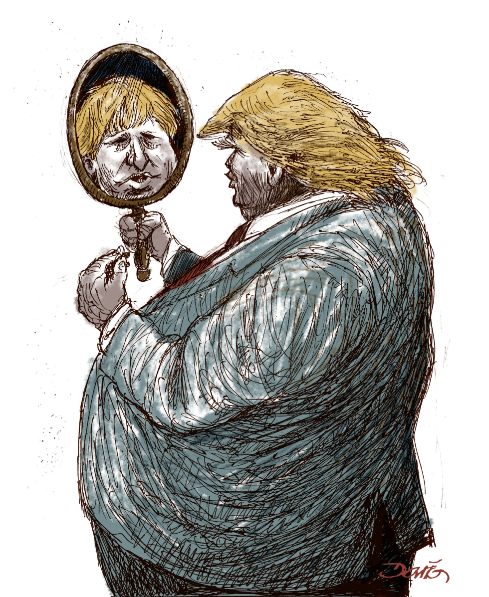 The reflection