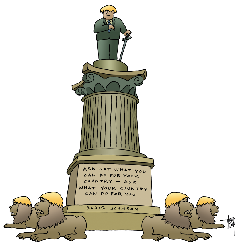 Boris Johnson Statue