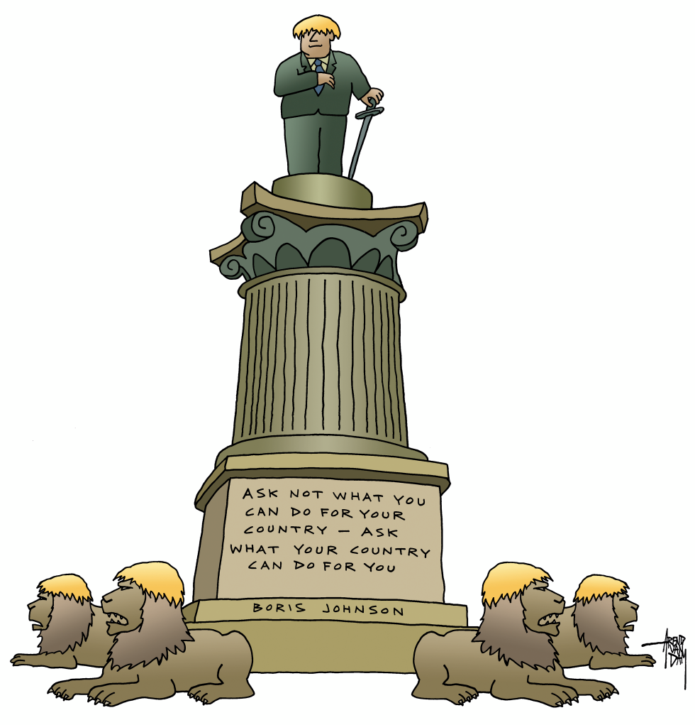 Boris Johnson Statue